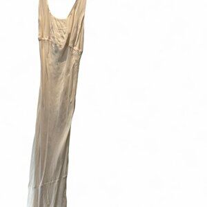 Reformation Women's Gold and Tan Dress